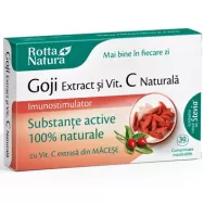 Goji vitamina C naturala 30cps - ROTTA NATURA