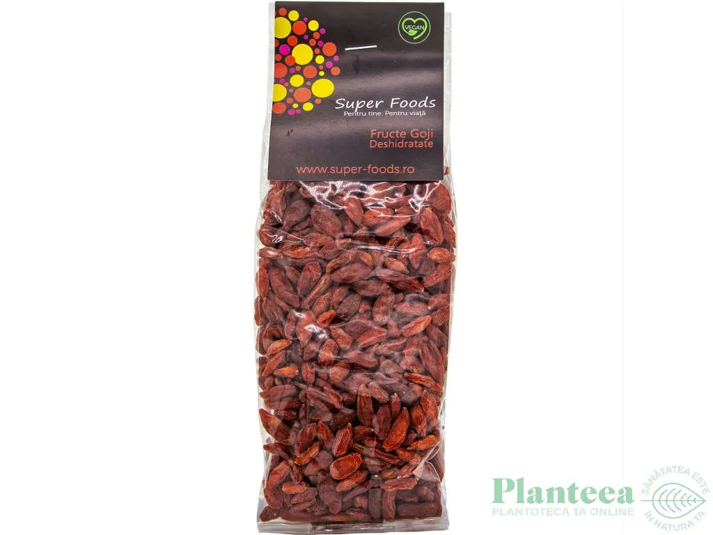 Goji uscat 170g - SUPERFOODS