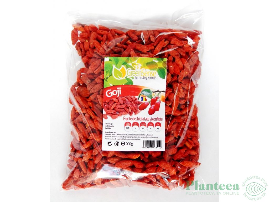 Goji fructe uscate 200g - GREEN SENSE