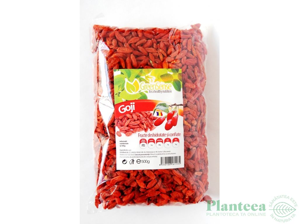 Goji fructe uscate 500g - GREEN SENSE