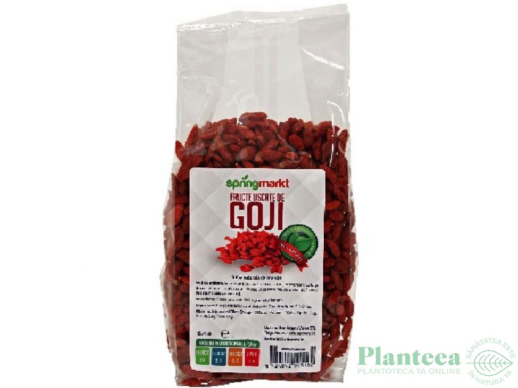Goji fructe uscate 500g - SPRINGMARKT