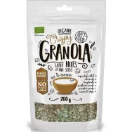 Granola crispy nuci seminte bio 200g - DIET FOOD