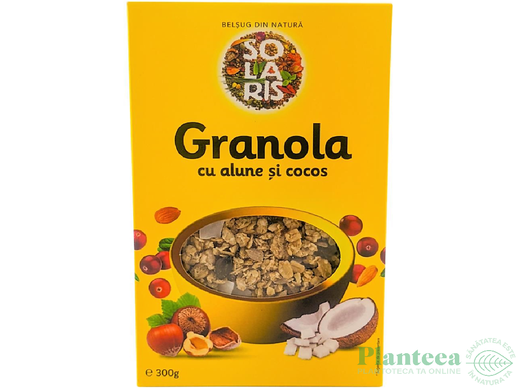 Granola alune cocos 300g - SOLARIS