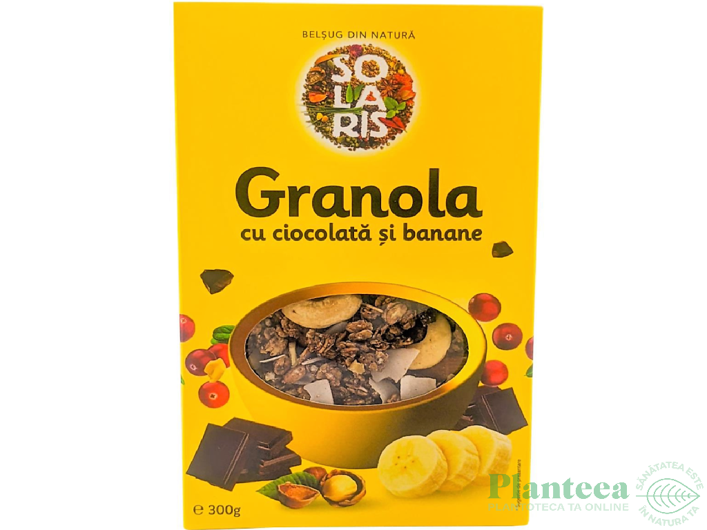 Granola ciocolata banane 300g - SOLARIS