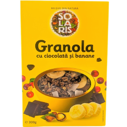 Granola ciocolata banane 300g - SOLARIS