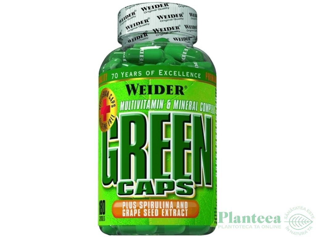 Green caps 180cps - WEIDER