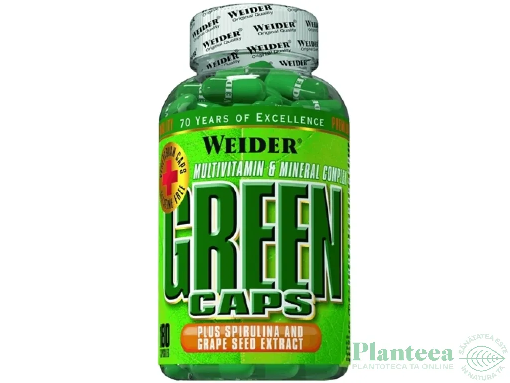 Green caps 180cps - WEIDER