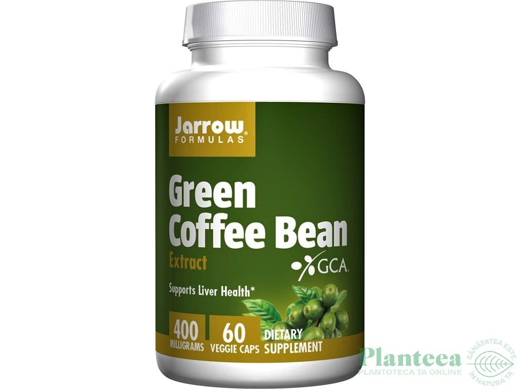 Cafea verde 400mg 60cps - JARROW FORMULAS