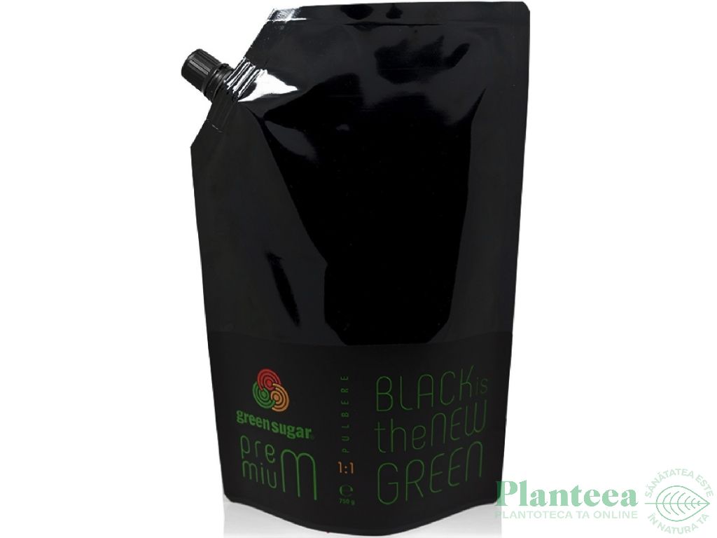 Eritritol stevie indulcitor pulbere 1:1 Premium 750g - GREEN SUGAR