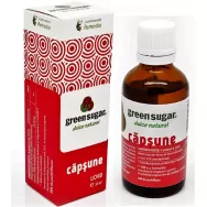 Eritritol stevie indulcitor lichid capsune 50ml - GREEN SUGAR