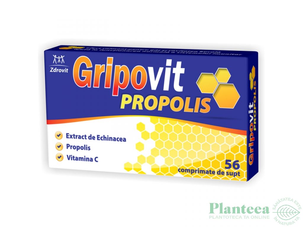 Gripovit propolis 56cp - NATUR PRODUKT