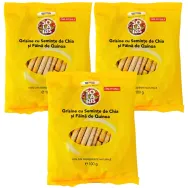 Set Grisine integrale seminte chia quinoa 3x100g - SOLARIS