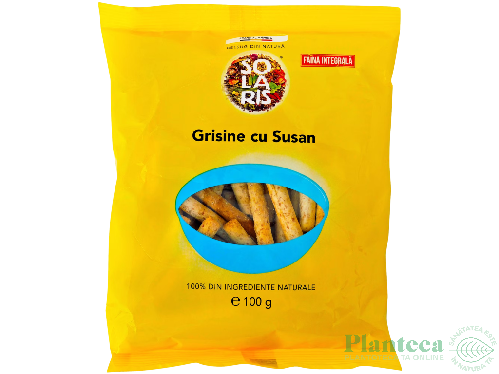 Grisine integrale susan 100g - SOLARIS