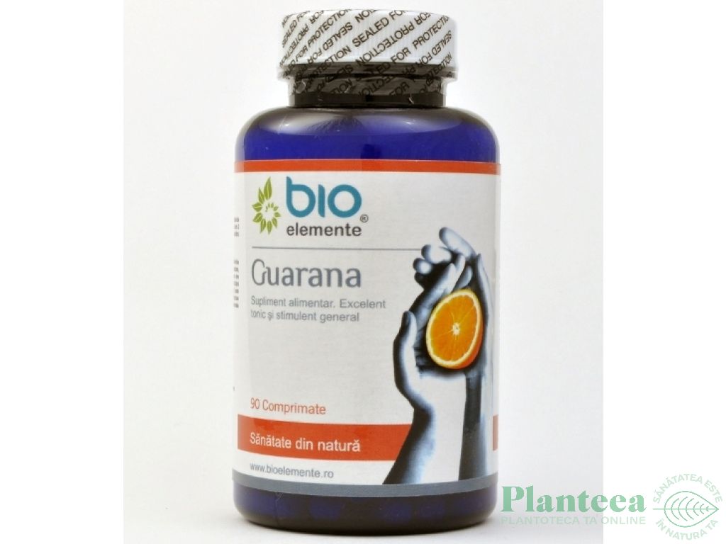 Guarana 1000mg 90cp - BIO ELEMENTE