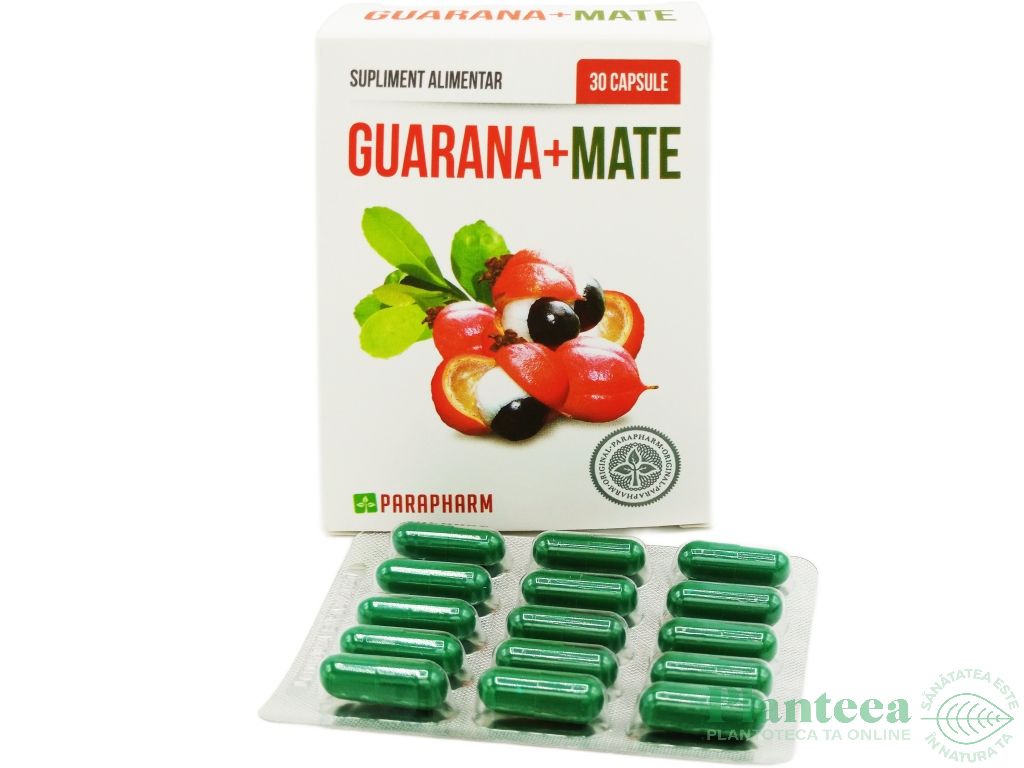 Guarana mate 30cps - PARAPHARM