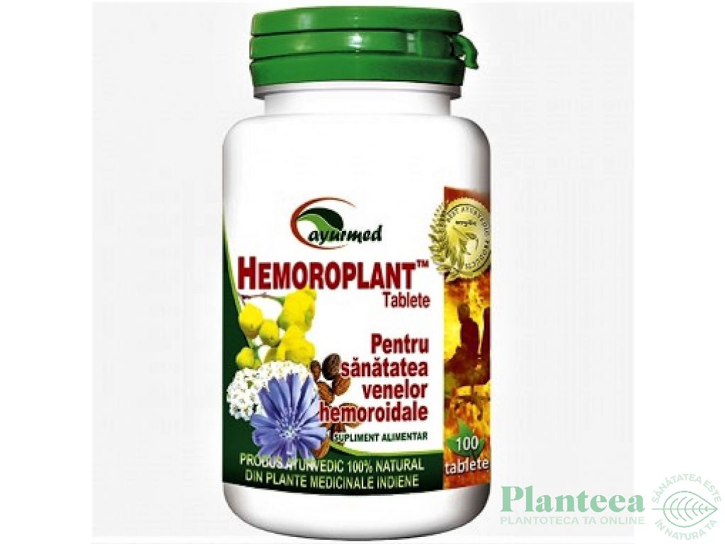Hemoroplant 100cp - AYURMED