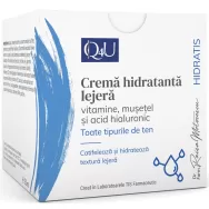 Crema hidratanta lejera musetel vitamine Q4U HidraTis 50ml - TIS