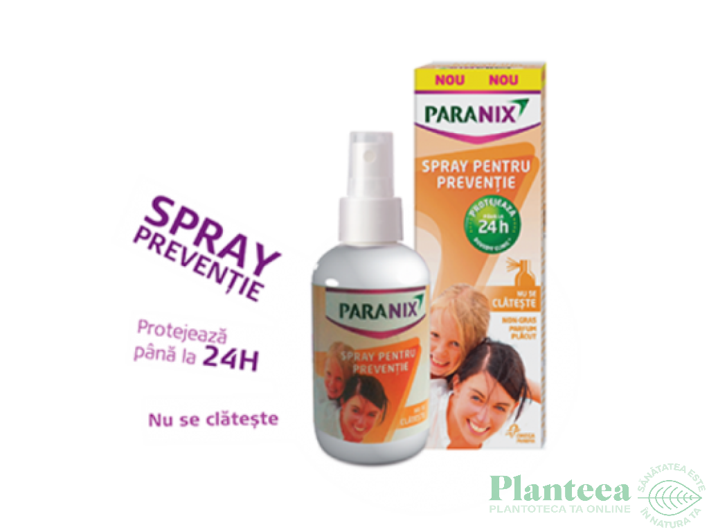 Spray par preventiv antipaduchi Paranix 100ml - OMEGA PHARMA