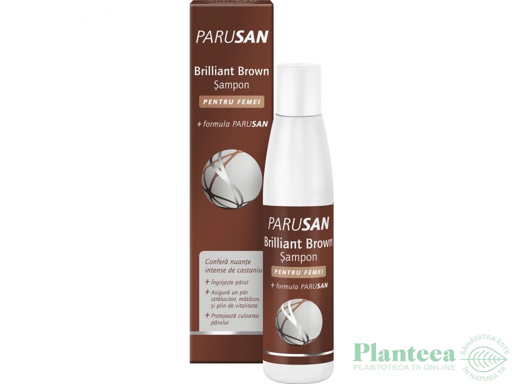 Sampon nuantator Brilliant brown pt femei Parusan 200ml - DR THEISS