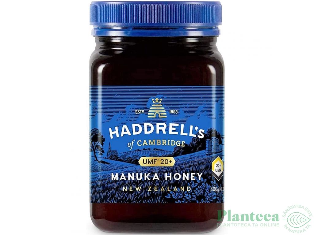 Miere manuka umf20+ [mgo800+] 500g - HADDRELL`S