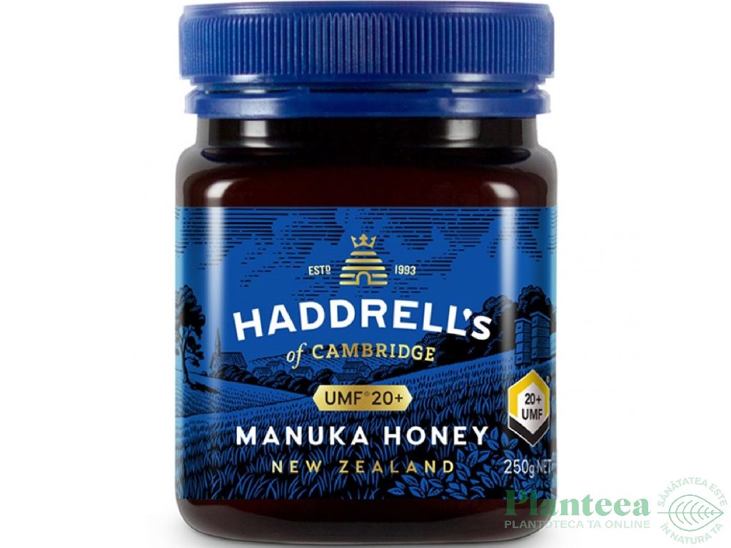 Miere manuka umf20+ [mgo800+] 250g - HADDRELL`S