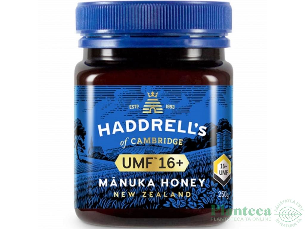 Miere manuka umf16+ [mgo550+] 250g - HADDRELL`S