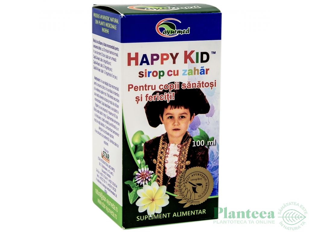 Sirop Happy kid 100ml - AYURMED