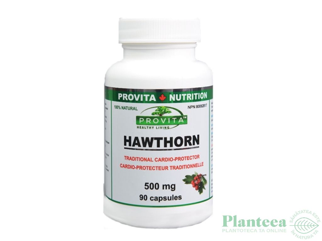 Hawthorn berry [paducel rosu] 90cps - PROVITA NUTRITION