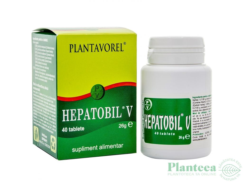 Hepatobil V 40cp - PLANTAVOREL