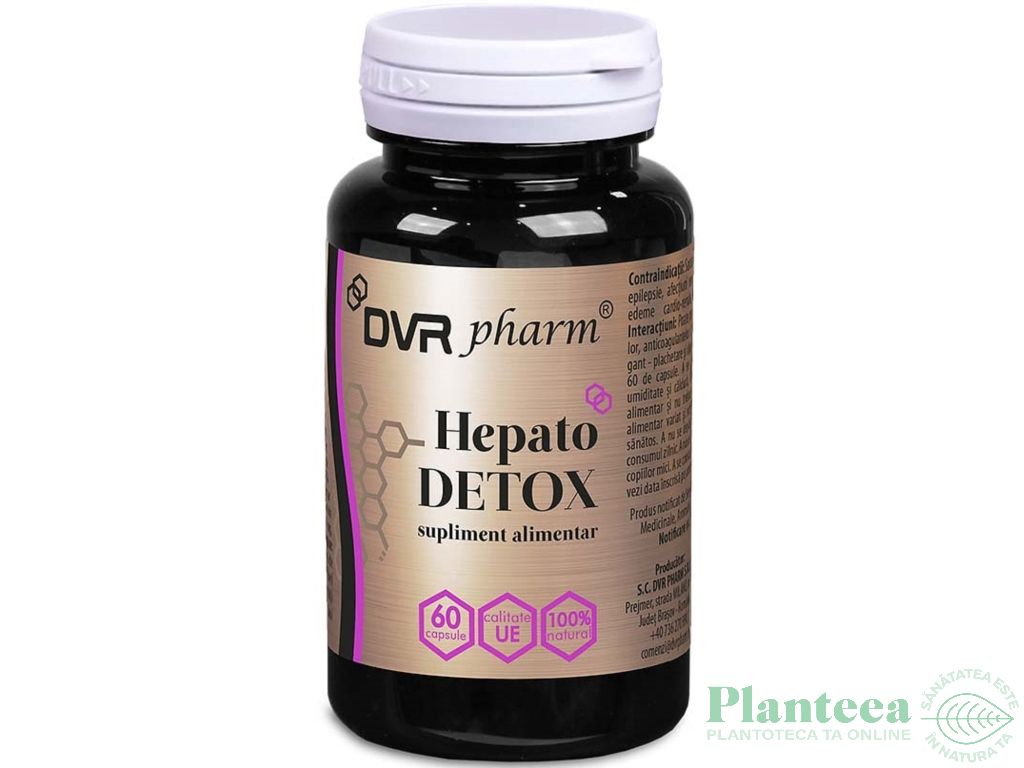Hepato detox 60cps - DVR PHARM