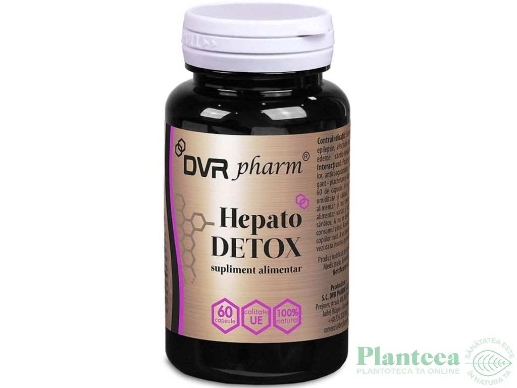 Hepato detox 60cps - DVR PHARM