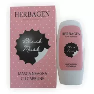 Masca neagra carbune impuritati puncte negre 50g - HERBAGEN