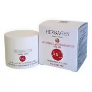 Crema antirid depigmentare extract melc acid hialuronic retinol A&D 50g - HERBAGEN
