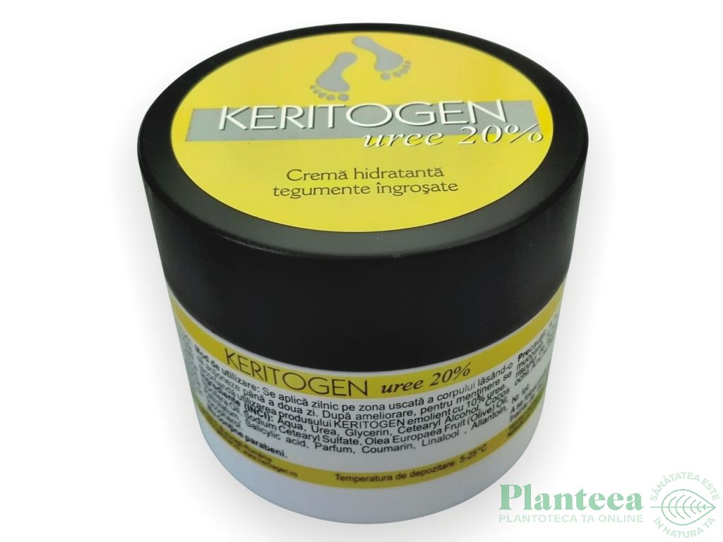 Crema Keritogen uree 20% hidratanta tegumente ingrosate 50g - HERBAGEN