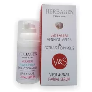 Ser facial venin vipera extract melc riduri expresie V&S 30g - HERBAGEN