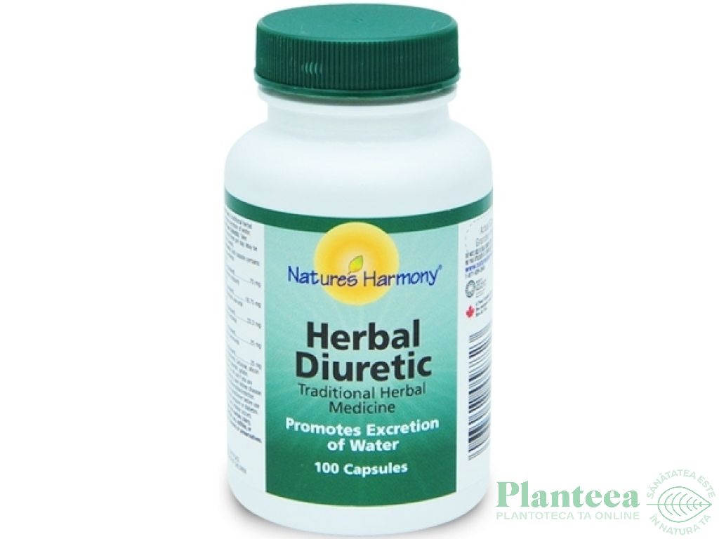 Herbal Diuretic 100cp - NATURES HARMONY