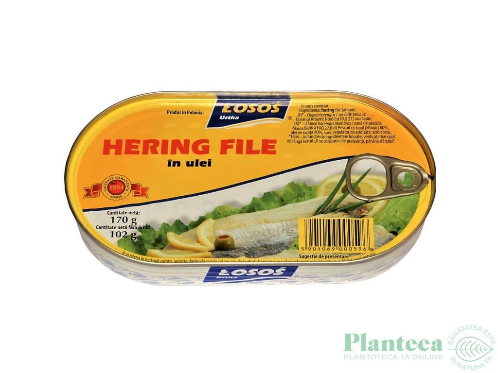 Hering file in ulei 170g - LOSOS