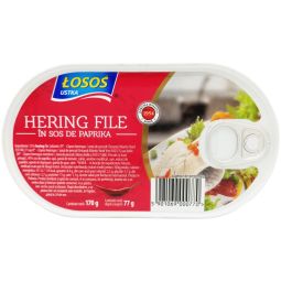 Hering file in sos paprika 170g - LOSOS