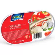 Hering decapitat in sos tomat 175g - LOSOS