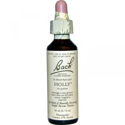 Picaturi florale holly nr15 20ml - BACH REMEDIES