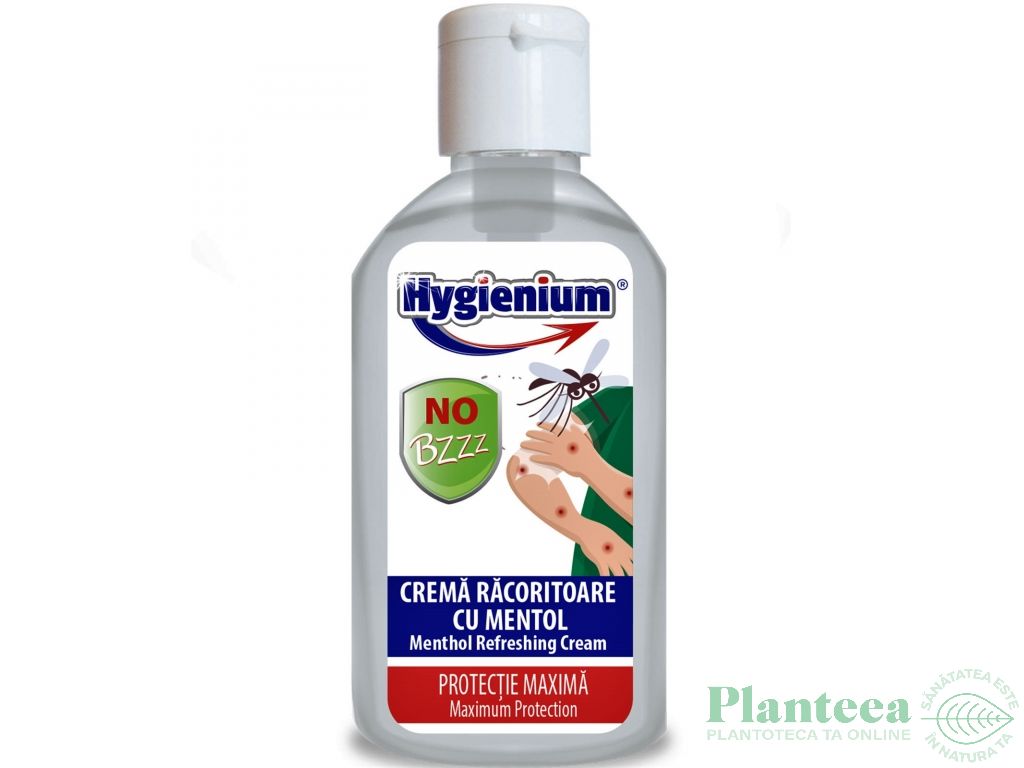 Crema calmanta racoritoare mentol No Bzz 85ml - HYGIENIUM