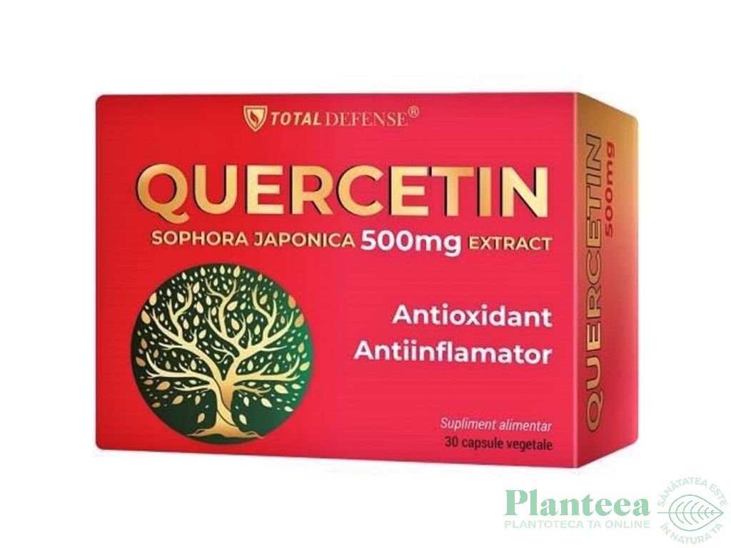 Quercetin 500mg 30cps - TOTAL DEFENSE