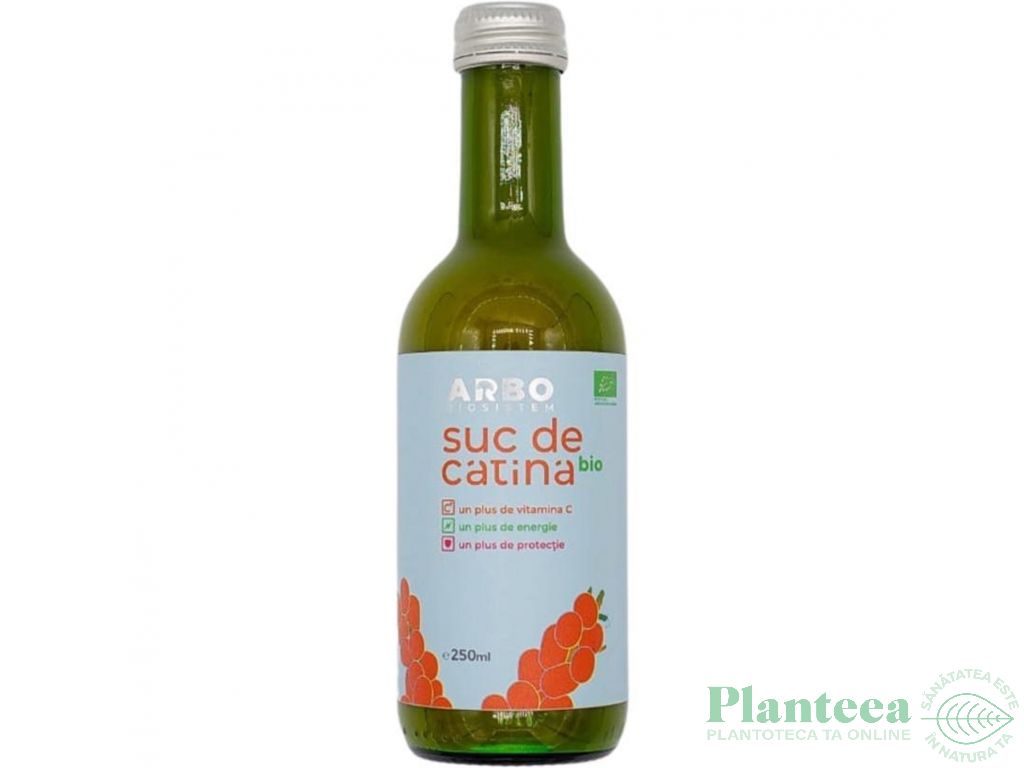 Suc catina pur 100% bio 250ml - ARBO