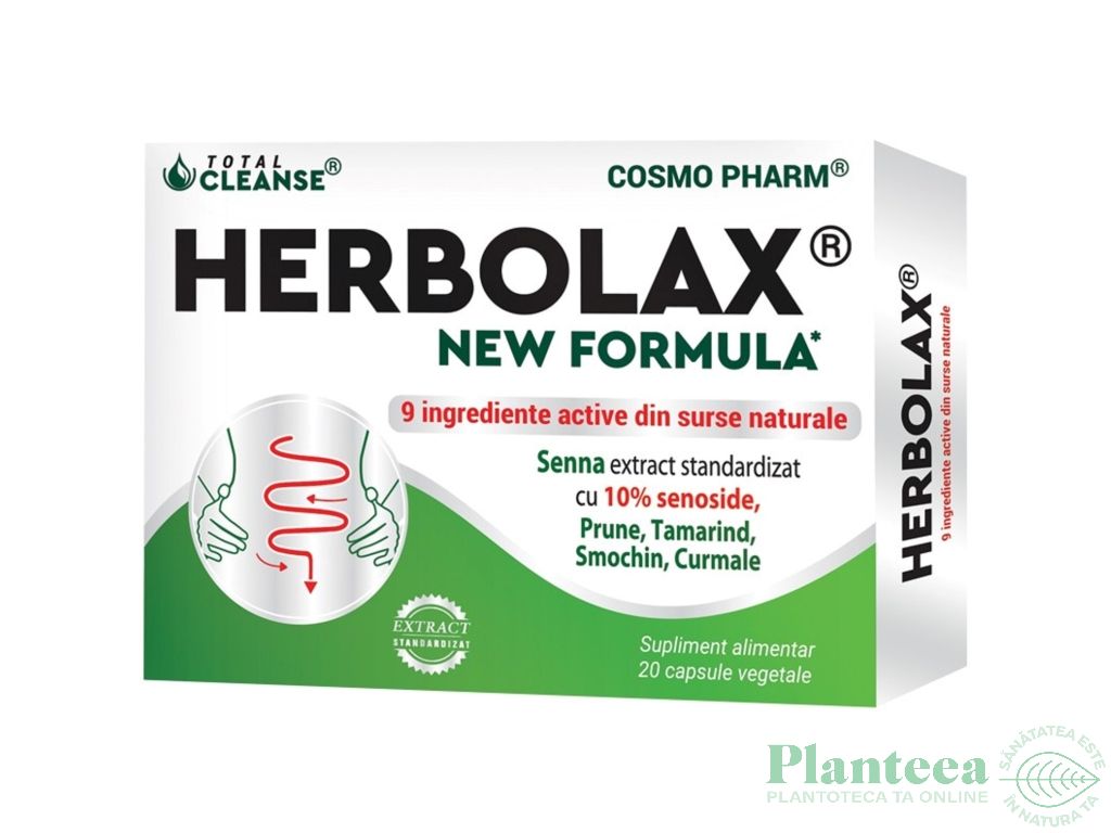 Herbolax new formula 20cp - COSMO PHARM