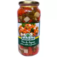 Mix legume pentru salate garnituri 540g/580ml - NATURAVIT