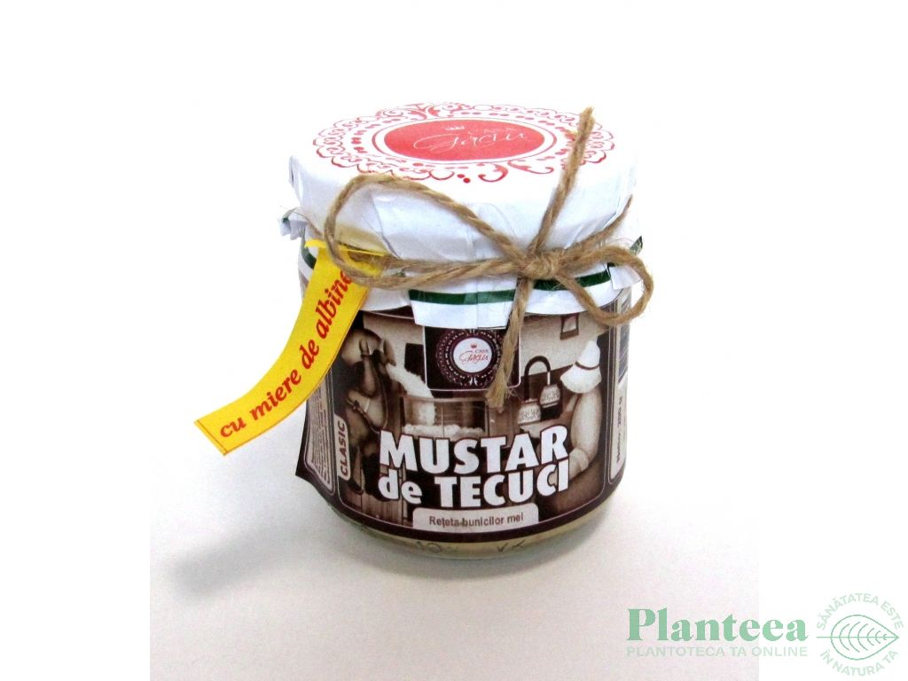 Mustar dulce miere Tecuci 200g - CASA GACIU