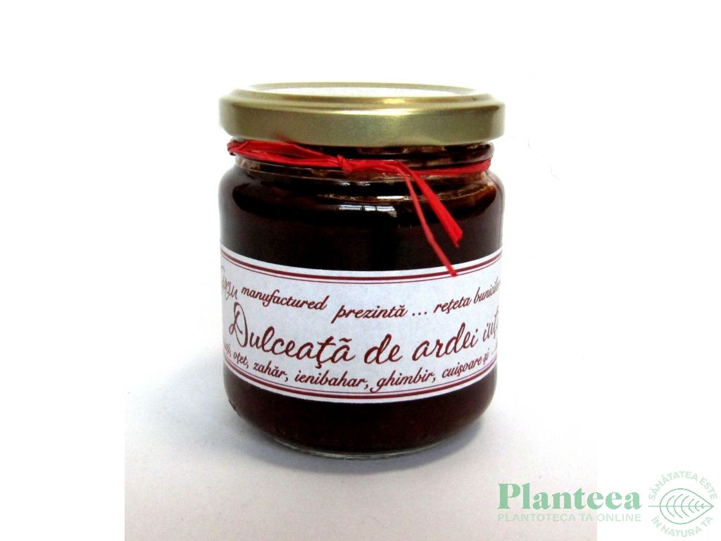 Dulceata ardei iuti rosii ghimbir 250g - CASA GACIU