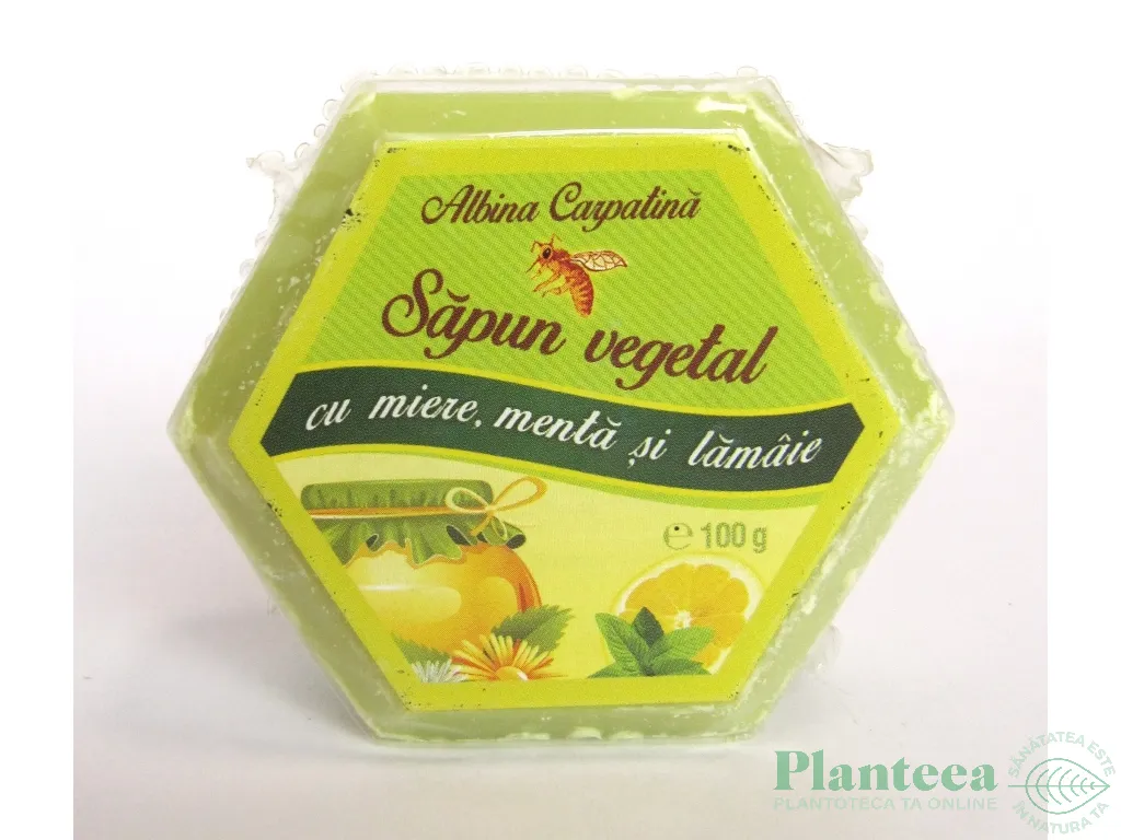 Sapun miere menta lamaie 100g - ALBINA CARPATINA