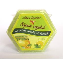 Sapun miere menta lamaie 100g - ALBINA CARPATINA