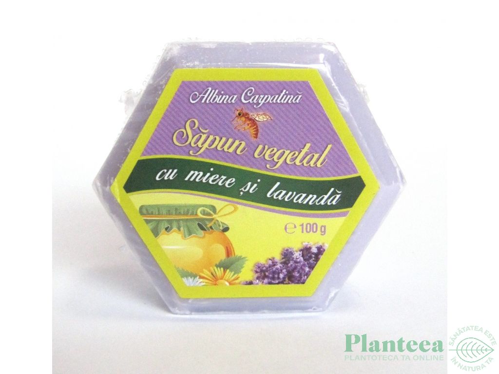 Sapun miere lavanda 100g - ALBINA CARPATINA